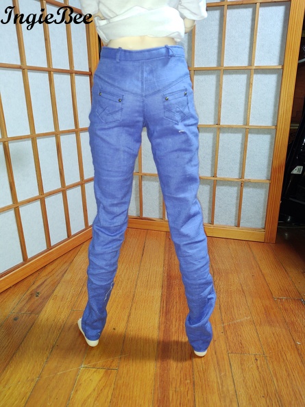 GlamouriaDollClothes F65 linen pants